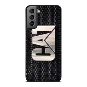 CATERPILLAR CAT LOGO TRACTOR METAL EMBLEM Samsung Galaxy S21 Plus Case Cover