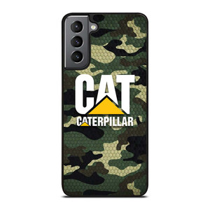 CATERPILLAT TRACTOR LOGO CAT CAMO ICON Samsung Galaxy S21 Plus Case Cover