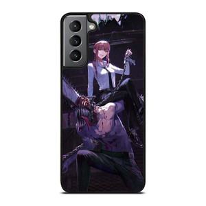 CHAINSAW MAN MANGA DENJI MAKIMA Samsung Galaxy S21 Plus Case Cover
