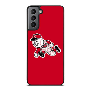 CINCINNATI REDS MASCOT MLB BASEBALL TEAM LOGO Samsung Galaxy S21 Plus Case Cover