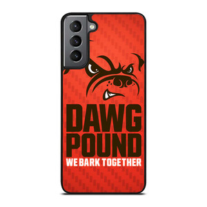 CLEVELAND BROWNS DAWG POUND Samsung Galaxy S21 Plus Case Cover