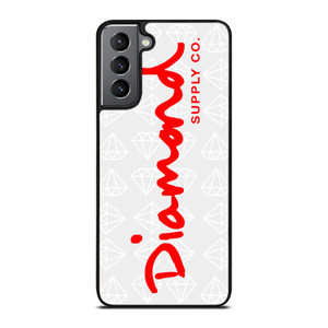 DIAMOND SUPPLY CO LOGO RED Samsung Galaxy S21 Plus Case Cover