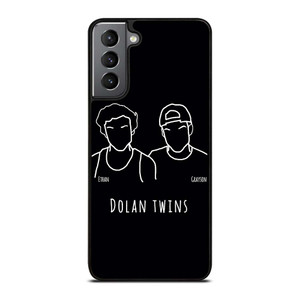 DOLAN TWINS DRAWING CARTOON Samsung Galaxy S21 Plus Case Cover
