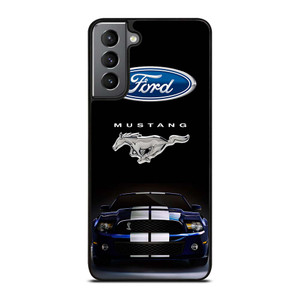 FORD MUSTANG CAR BLUE Samsung Galaxy S21 Plus Case Cover