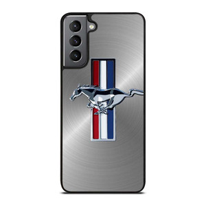 FORD MUSTANG METAL EMBLEM LOGO Samsung Galaxy S21 Plus Case Cover