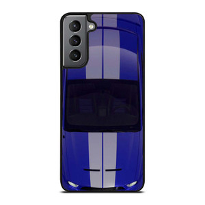 FORD MUSTANG SHELBY BLUE Samsung Galaxy S21 Plus Case Cover