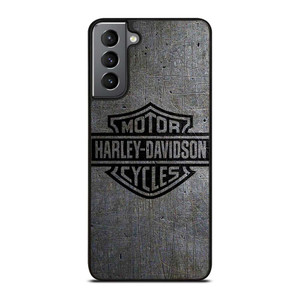 HARLEY DAVIDSON MOTORCYCLES COMPANY LOGO METAL Samsung Galaxy S21 Plus Case Cover