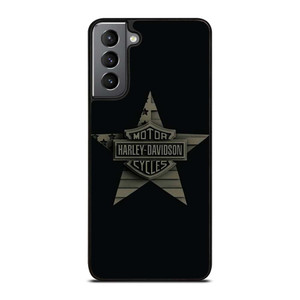 HARLEY DAVIDSON MOTORCYCLES COMPANY LOGO STAR Samsung Galaxy S21 Plus Case Cover