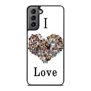 I LOVE LUKE BRYAN COLLAGE Samsung Galaxy S21 Plus Case Cover