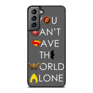 JUSTICE LEAGUE SAVE THE WORLD Samsung Galaxy S21 Plus Case Cover