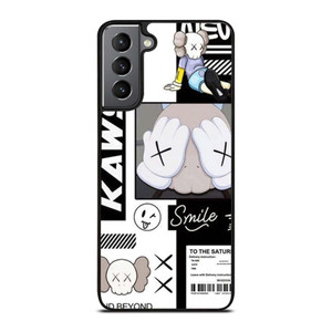 KAWS ICON SMILE Samsung Galaxy S21 Plus Case Cover