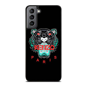 KENZO PARIS BLACK Samsung Galaxy S21 Plus Case Cover