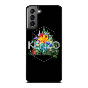 KENZO PARIS FLORAL Samsung Galaxy S21 Plus Case Cover