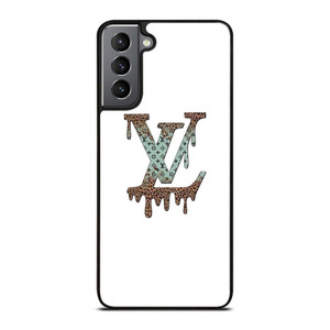 LOUIS VUITTON LV MELTING LOGO PATTERN Samsung Galaxy S21 Plus Case Cover