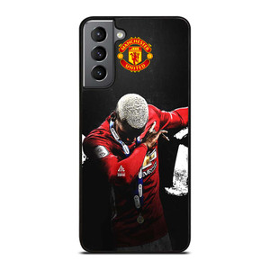 MANCHESTER UNITED PAUL POGBA DAB Samsung Galaxy S21 Plus Case Cover