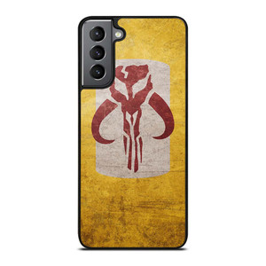 MANDALORIAN YELLOW LOGO Samsung Galaxy S21 Plus Case Cover