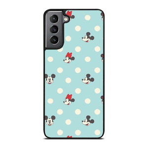 MICKEY AND MINNIE MOUSE DISNEY POLKADOTS Samsung Galaxy S21 Plus Case Cover