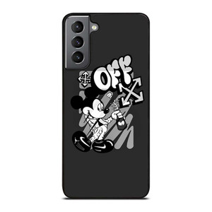 MICKEY MOUSE OFF WHITE LOGO Samsung Galaxy S21 Plus Case Cover