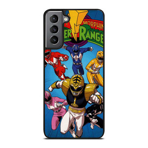 MIGHTY MORPHIN POWER RANGERS CARTOON Samsung Galaxy S21 Plus Case Cover