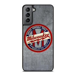 MILWAUKEE PORTABLE TOOL LOGO METAL ICON Samsung Galaxy S21 Plus Case Cover