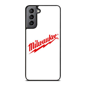 MILWAUKEE TOOL LOGO WHITE Samsung Galaxy S21 Plus Case Cover