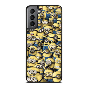 MINION STICKER BOMB Samsung Galaxy S21 Plus Case Cover