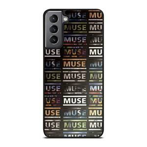 MUSE BAND ROCK LOGO COLLAGE Samsung Galaxy S21 Plus Case Cover