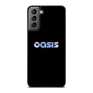 OASIS BAND ROCK LOGO CHROME Samsung Galaxy S21 Plus Case Cover