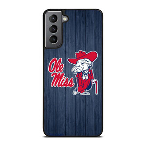 OLE MISS WOODEN LOGO Samsung Galaxy S21 Plus Case Cover