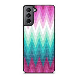 OMBRE PASTEL CHEVRON Samsung Galaxy S21 Plus Case Cover