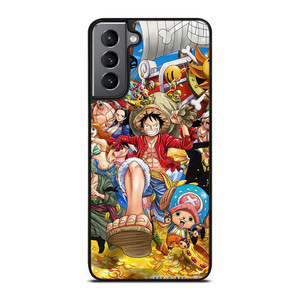 ONE PIECCE LUFFY AND FRIENDS Samsung Galaxy S21 Plus Case Cover