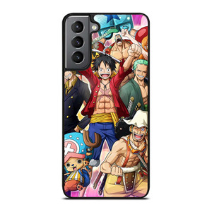 ONE PIECE CHARACTER STRAW HATS Samsung Galaxy S21 Plus Case Cover