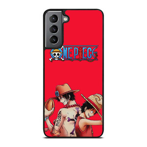 ONE PIECE LUFFY AND ACE Samsung Galaxy S21 Plus Case Cover