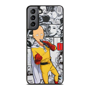 ONE PUNCH MAN SAITAMA COMIC Samsung Galaxy S21 Plus Case Cover