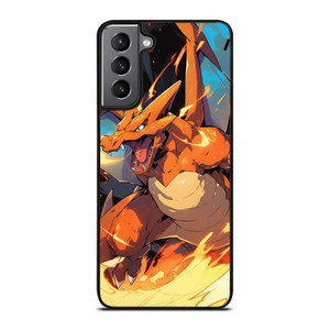 POKEMON CHARIZAR POCKET MONSTERS ART Samsung Galaxy S21 Plus Case Cover
