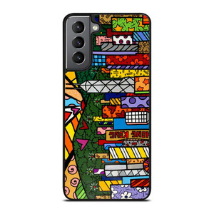 ROMERO BRITTO CITY Samsung Galaxy S21 Plus Case Cover