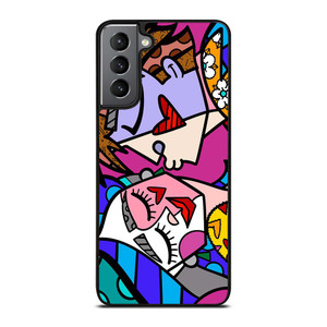 ROMERO BRITTO LOVE KISS Samsung Galaxy S21 Plus Case Cover