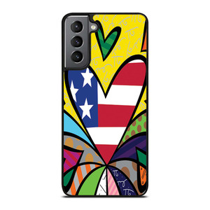ROMERO BRITTO LOVE NEW 2 Samsung Galaxy S21 Plus Case Cover