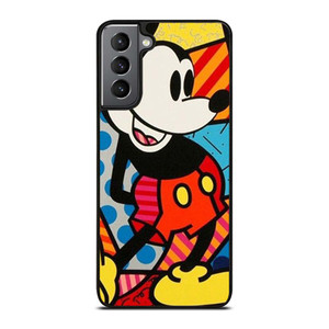 ROMERO BRITTO MICKEY MOUSE Samsung Galaxy S21 Plus Case Cover