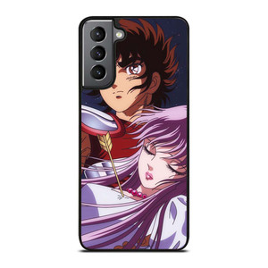 SAINT SEIYA AND PRINCESS Samsung Galaxy S21 Plus Case Cover