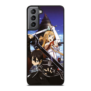SAO SWORD ART ONLINE KIRITO AND ASUNA Samsung Galaxy S21 Plus Case Cover