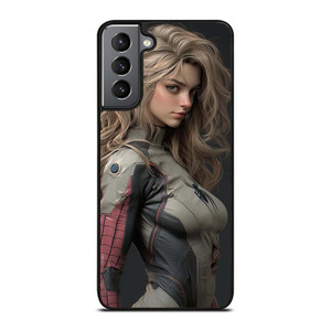 SPIDER GIRL MARVEL COMICS CARTOON SEXY Samsung Galaxy S21 Plus Case Cover