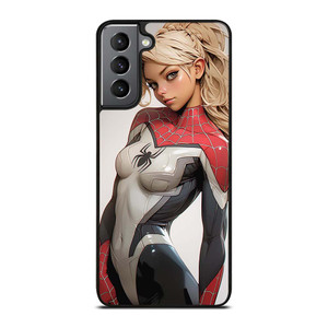 SPIDER GIRL SEXY MARVEL COMICS CARTOON Samsung Galaxy S21 Plus Case Cover