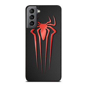 SPIDERMAN CARBON LOGO Samsung Galaxy S21 Plus Case Cover