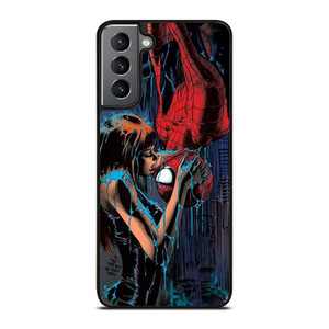 SPIDERMAN MARY JANE KISSING Samsung Galaxy S21 Plus Case Cover