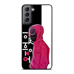 SQUID GAME GUARD CARTOON Samsung Galaxy S21 Plus Case Cover