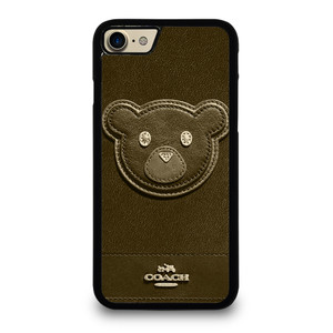 COACH NEW YORK BROWN BEAR iPhone 7 / 8 Case Cover COACH NEW YORK BROWN BEAR iPhone 7 / 8 Case Cover