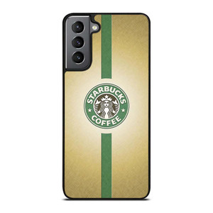 STARBUCKS COFFEE GREEN STRIPE Samsung Galaxy S21 Plus Case Cover