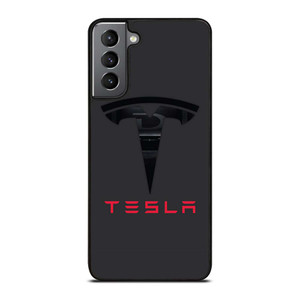 TESLA MOTORS BLACK ICON Samsung Galaxy S21 Plus Case Cover