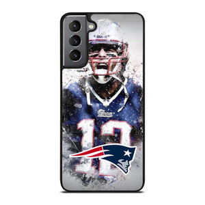 TOM BRADY NEW ENGLAND PATRIOT ART Samsung Galaxy S21 Plus Case Cover